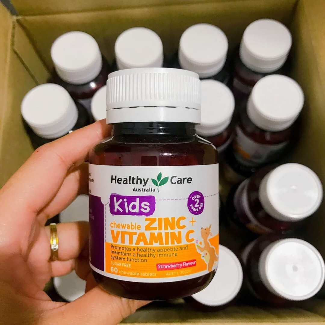 Mẫu mới .Viên nhai bổ sung kẽm và vitamin C cho bé từ 2 tuổi . Tăng đề kháng cho cơ thể