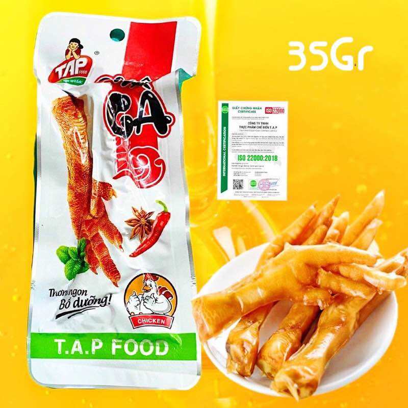 Combo 10 gói chân gà Tap Food 35gr