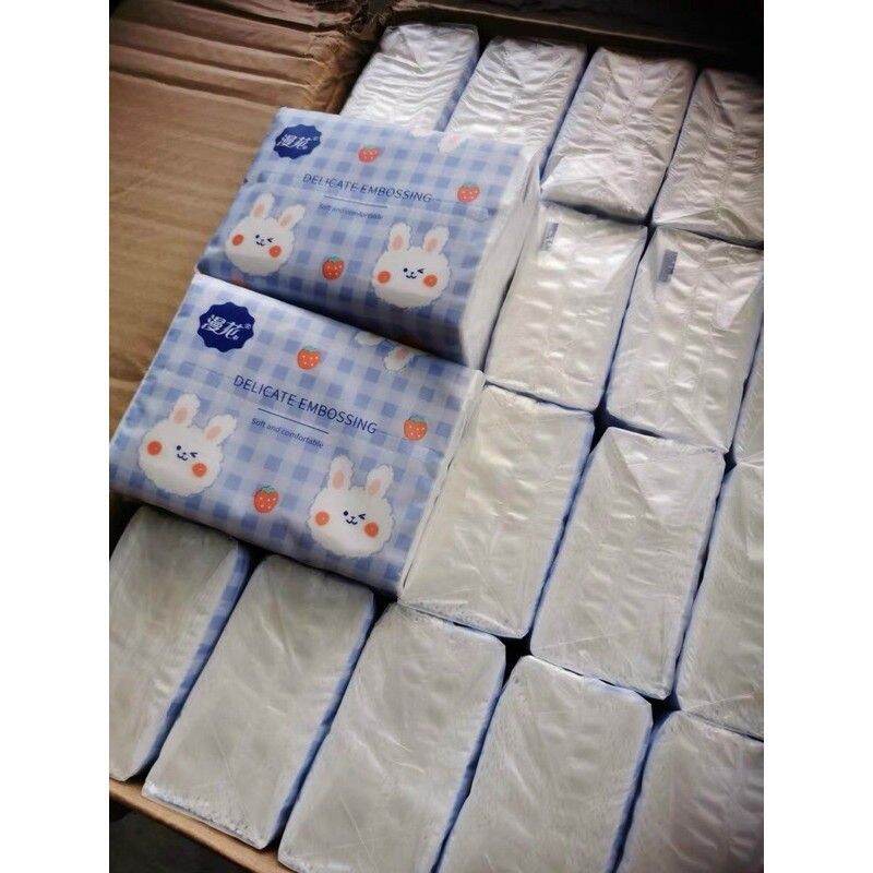 Combo 10 Gói giấy ăn thỏ trắng siêu dai siêu mịn( Nội địa trung )