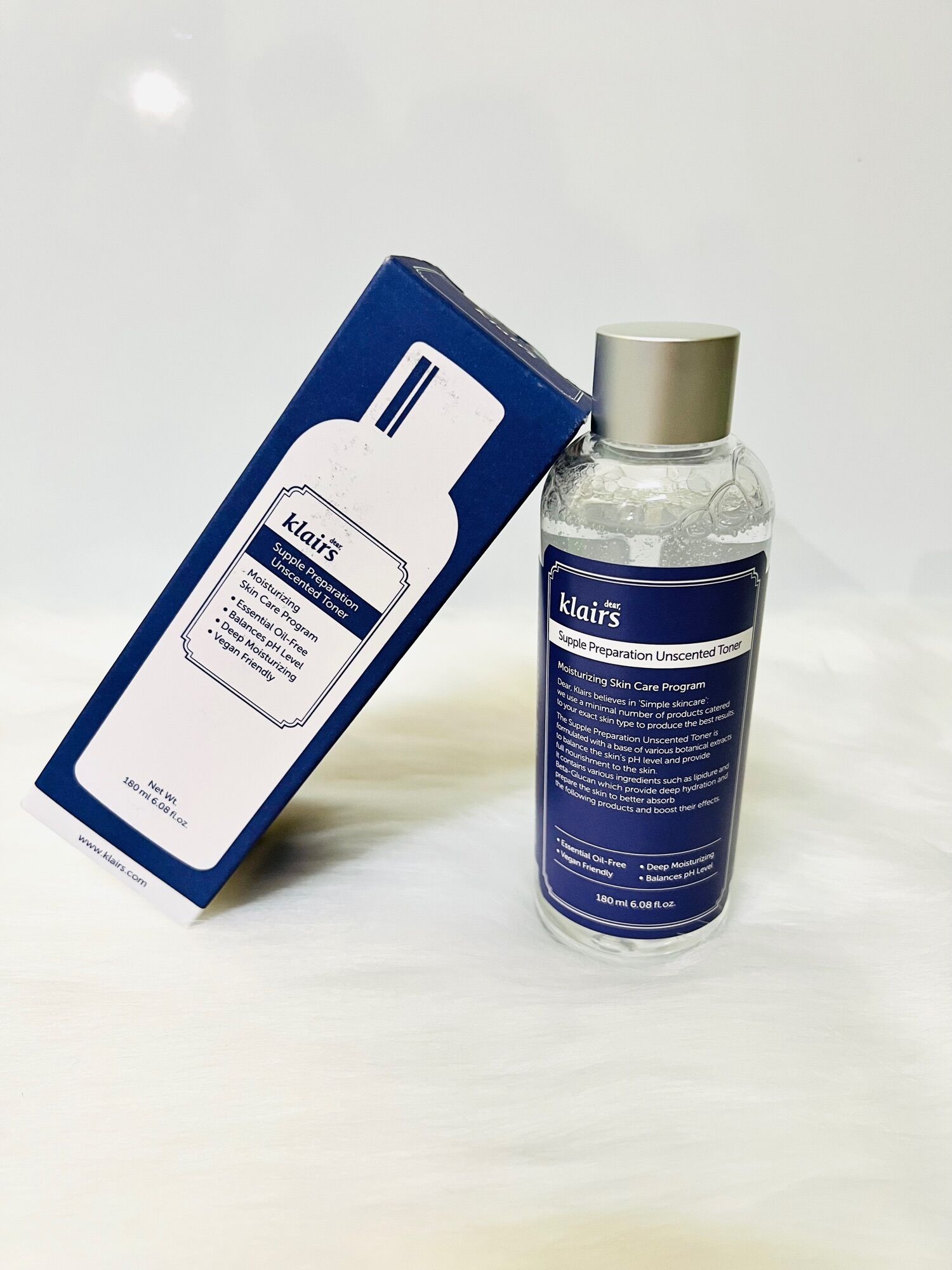 Toner klairs - không mùi - 180ml.