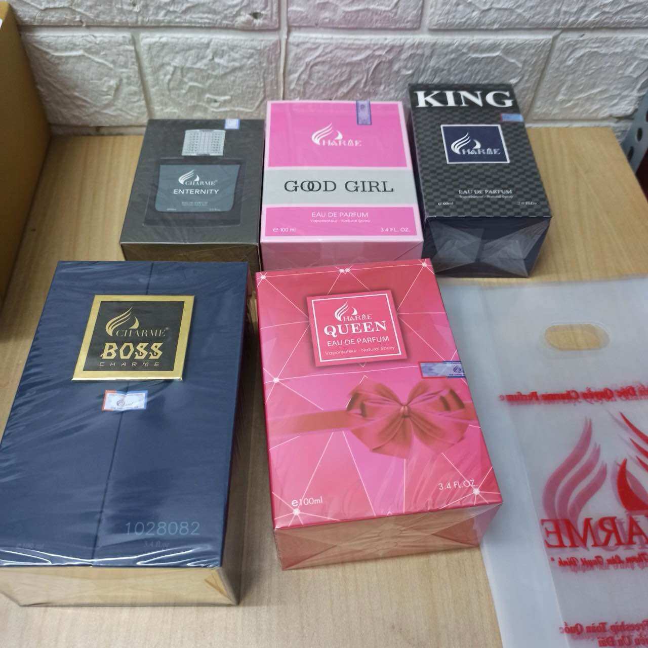 Nước hoa chame Boss 100ml MẪU CŨ ( logo mới )