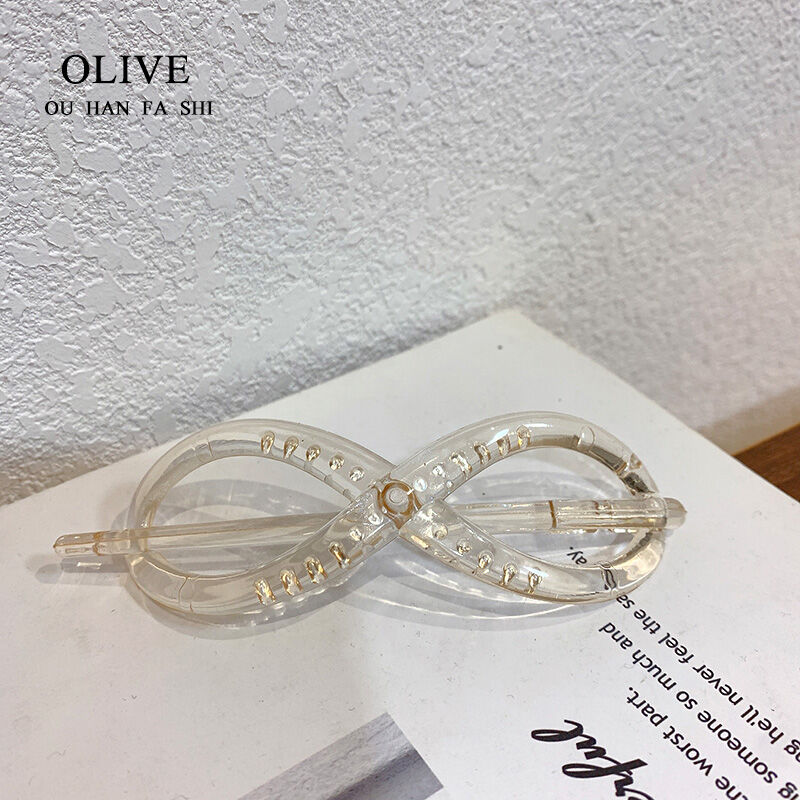 Kẹp Tóc Thời Trang Hình Chữ 8 Kẹp Tóc Đơn Giản Kẹp Tóc Đuôi Ngựa Kẹp Tóc Phong Cách Hàn Quốc Kẹp Tóc