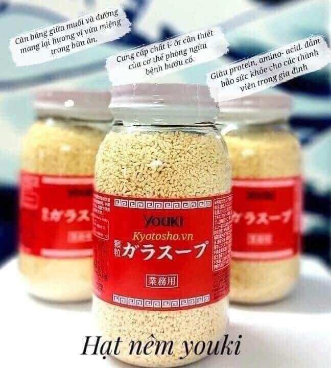 Hạt Nêm Youki Nhật Bản 500g không chứa chất bảo quản, tạo màu