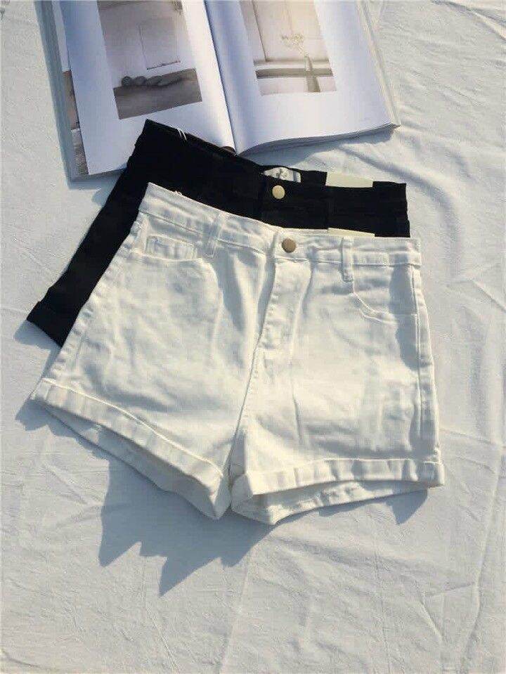Quần đùi kaki lật lai bẻ