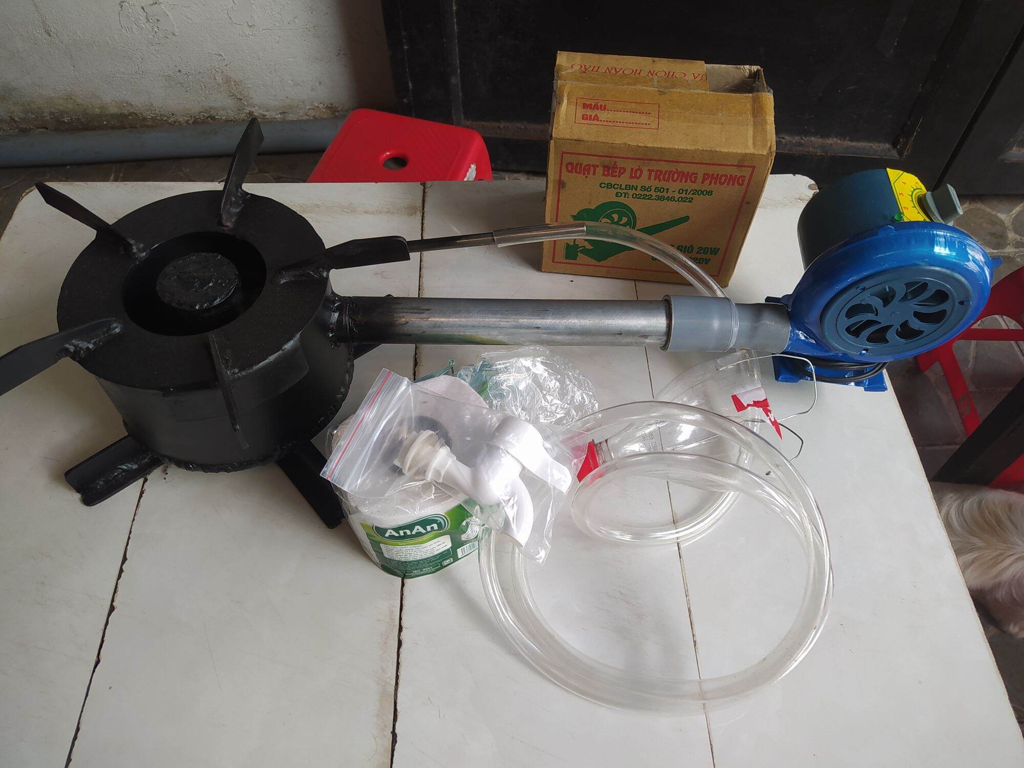 Bếp dùng nhớt thải