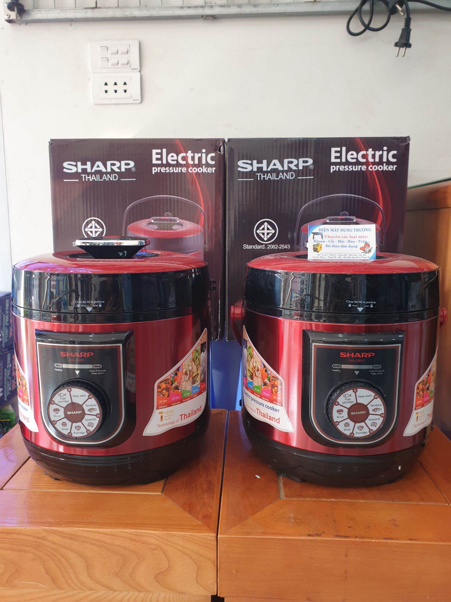 NỒI ĐIỆN ĐA NĂNG SHARP - 6 LÍT KS -280V NÒNG INOX
