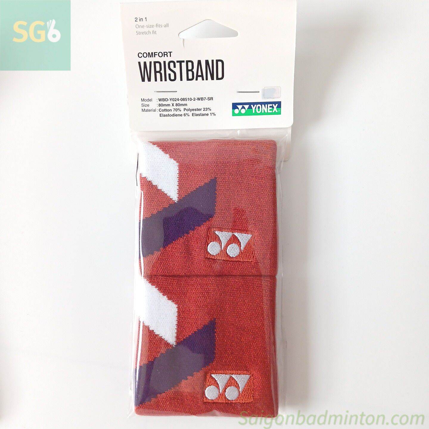 băng chặn mồ hôi tay Wrist Band Yonex WBD Y024 - 2 CÁI/SET { CHÍNH HÃNG}