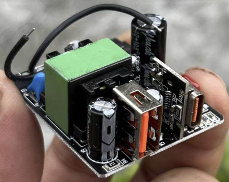 Nguồn xung 2 đầu ra 5V 24V
