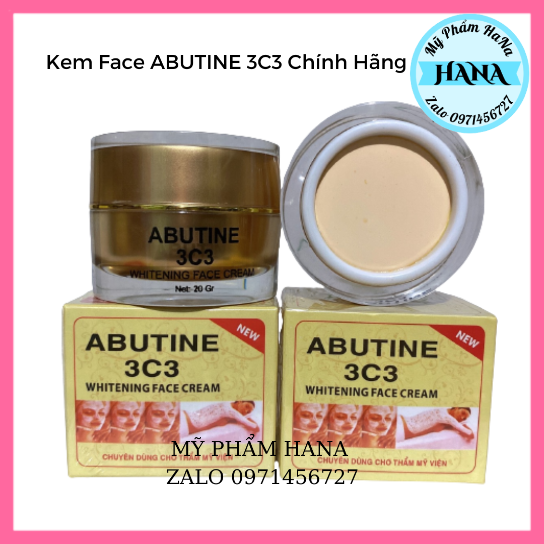 Kem face siêu trắng abutine 3c3
