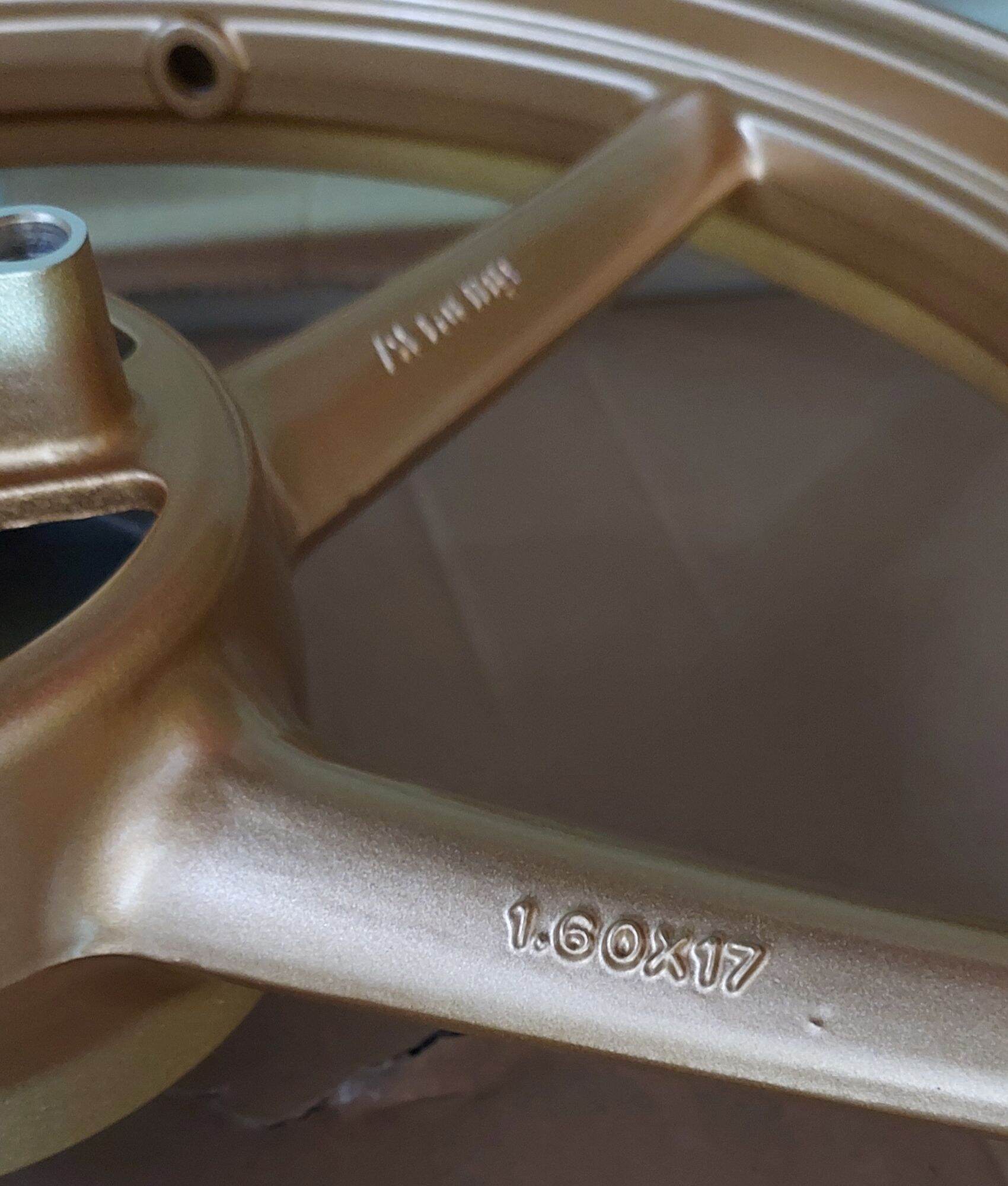 bánh mâm RAIDER SATRIA kiểu dáng RCB bảng 1.4/1.6
