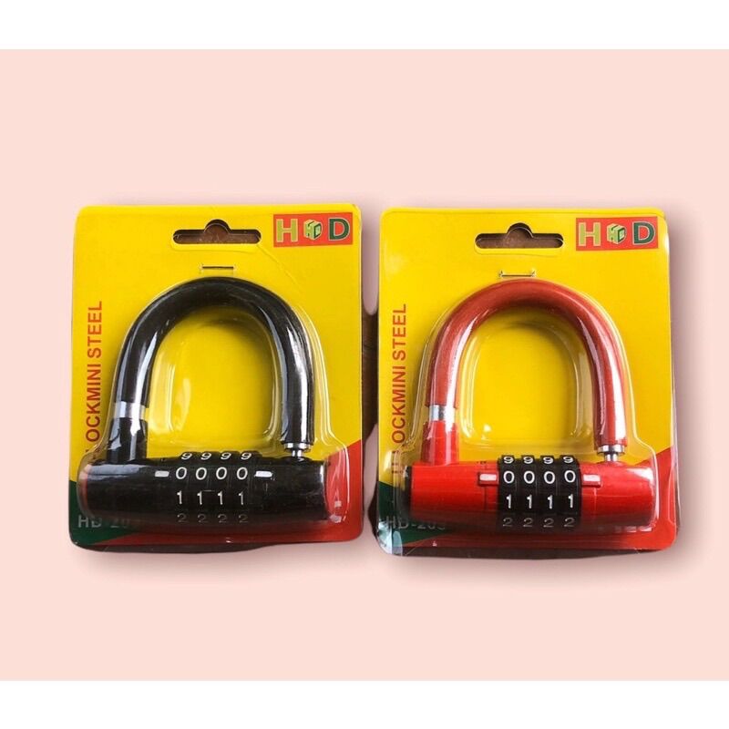 Khoá, ổ khoá chữ u 4 số an toàn hàng công ty