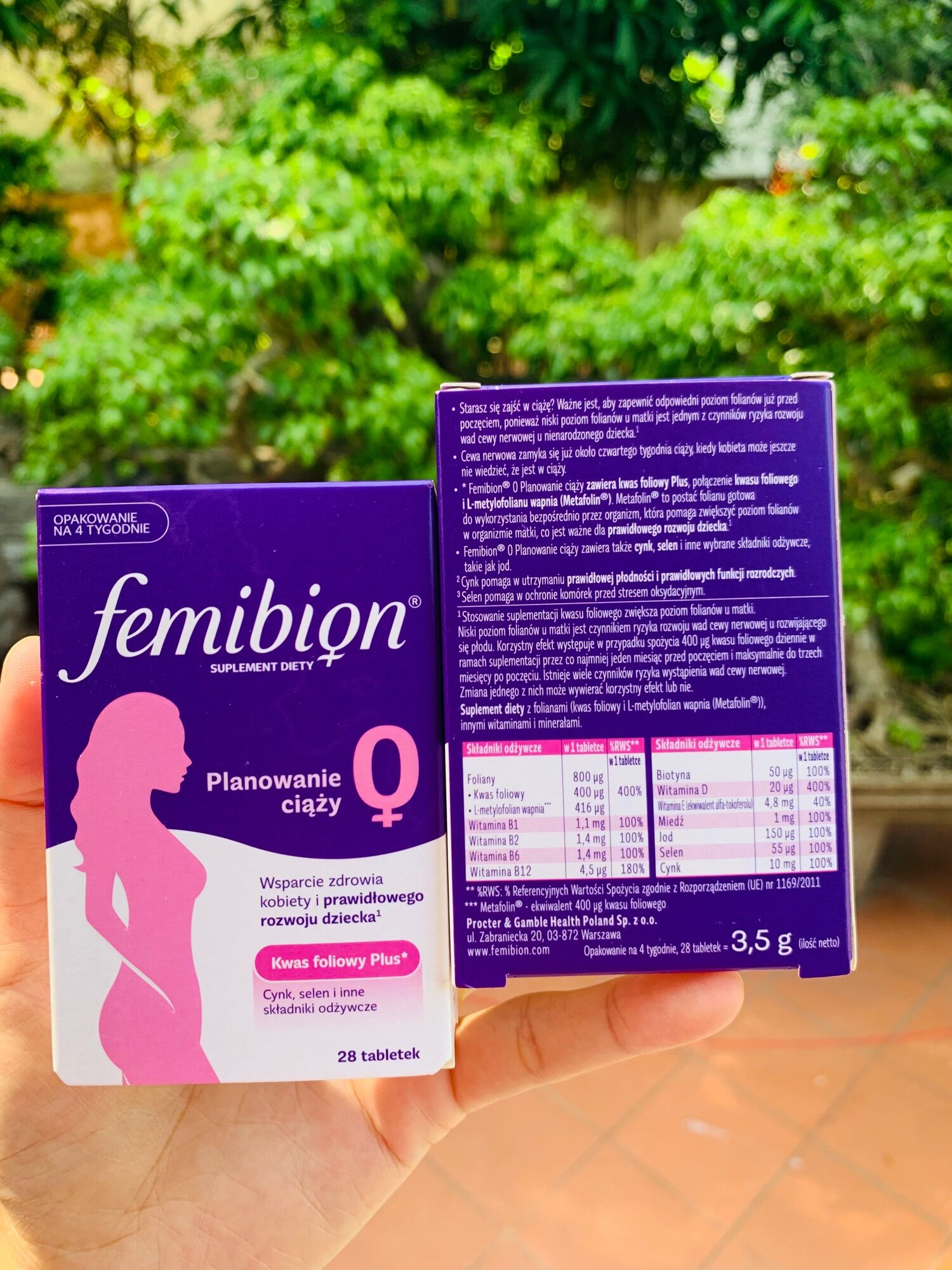 Femibion 0 ( 4 tuần ) chuẩn bị mang thai