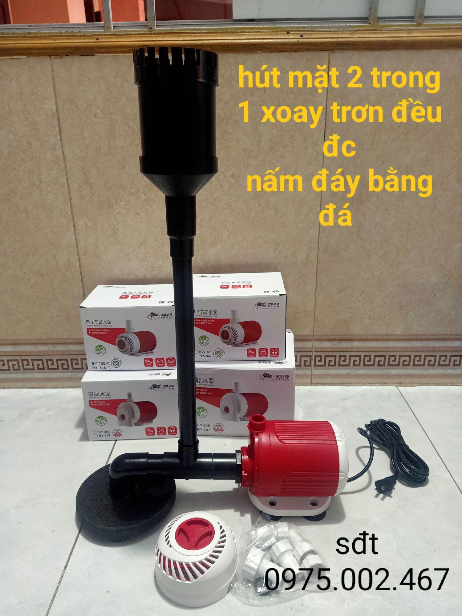 bơm BAO YU 103-104_105_106_107 . bơm bể cá bơm thác