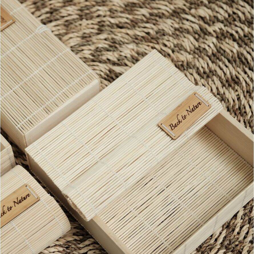 Hộp tre giỏ tre làn tre đựng quà cao cấp