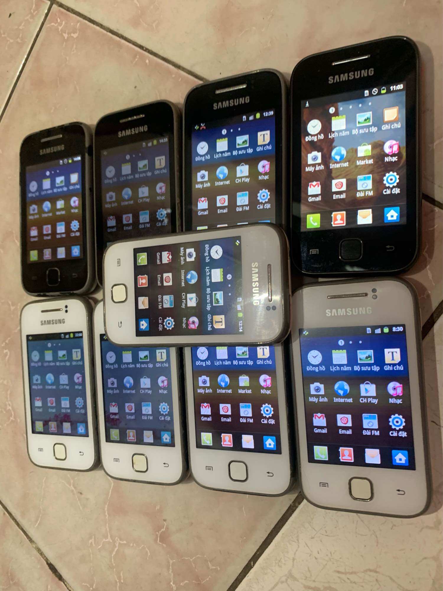 Samsung Y S5360 Hỗ trợ 3G,Wifi( Tặng kèm thẻ nhớ)