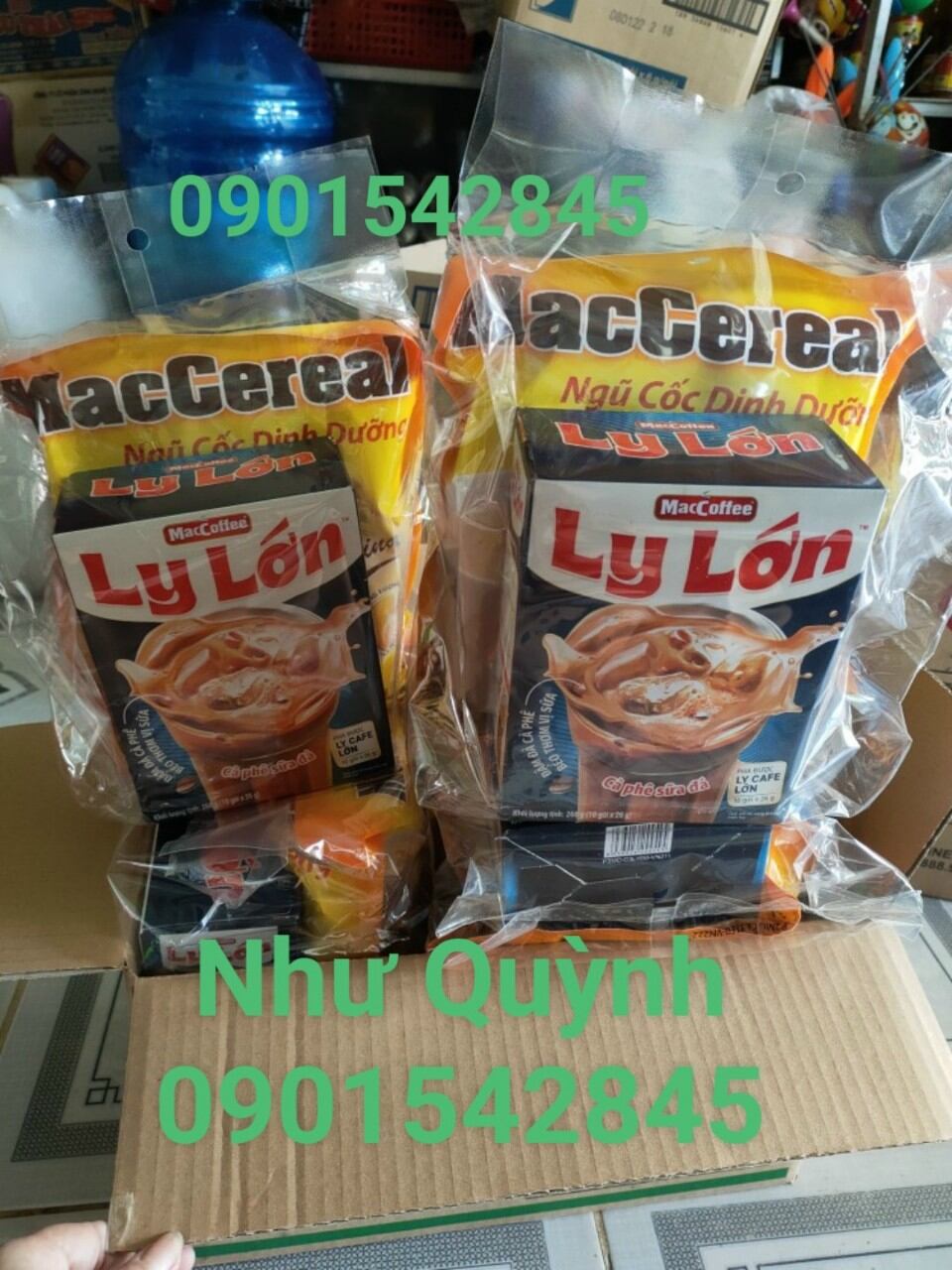 (tặng hộp cafe trị giá 40k) 1 bọc ngũ cốc DINH DƯỠNG MACCEREAL 20 GÓI*28G
