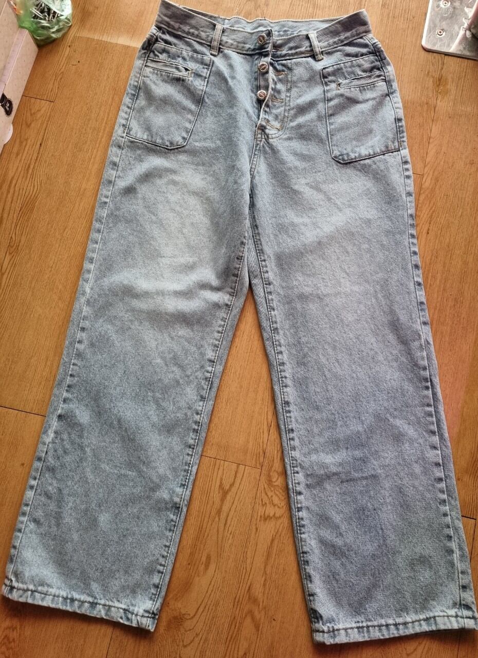 [ẢNH THẬT][FREE SHIP][KÈM QUÀ] QUẦN BAGGY JEANS LƯNG CAO/THỜI TRANG/CÁ TÍNH BASIC