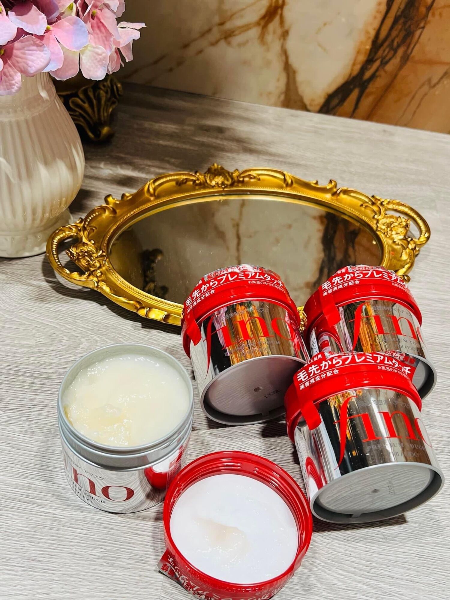 Kem ủ tóc mềm mượt Shiseido Fino Nhật bản