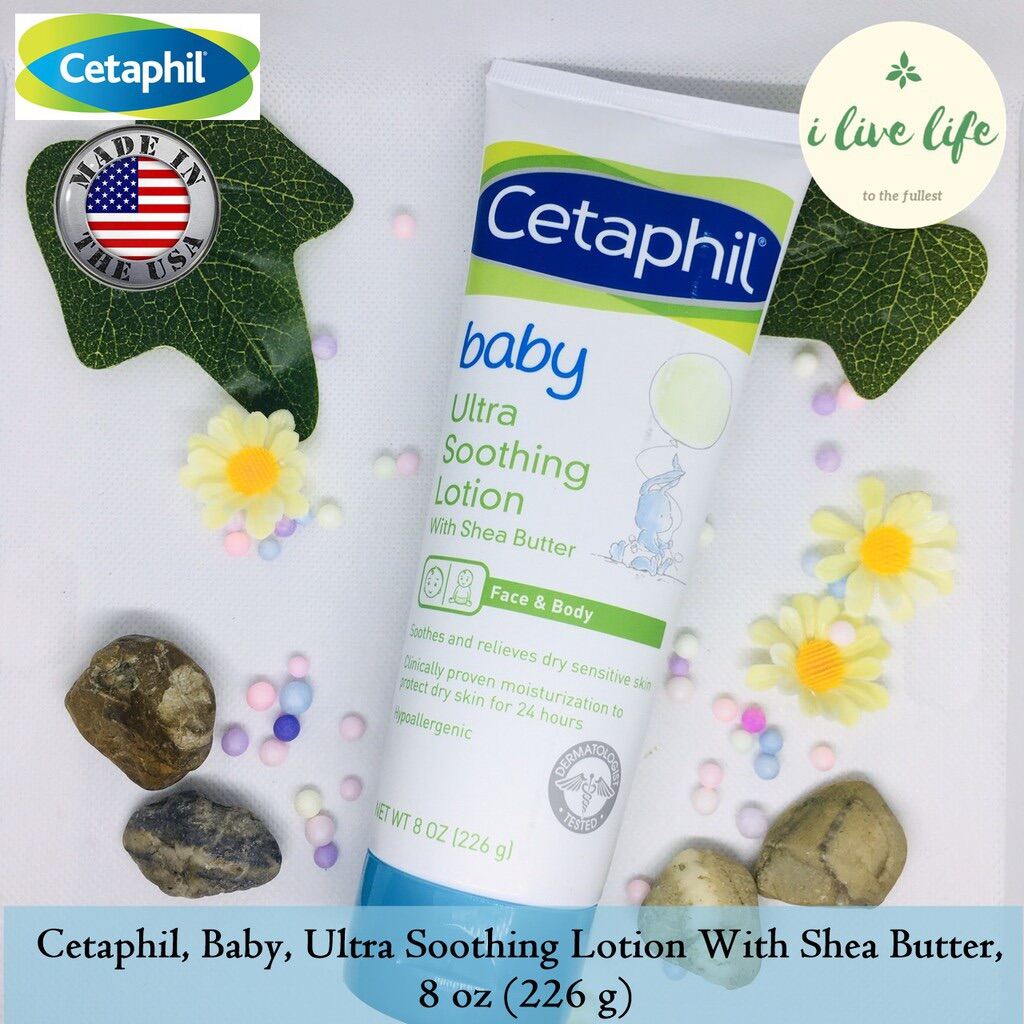Lotion dưỡng thể em bé Cetaphil Baby Ultra Soothing Lotion 226g