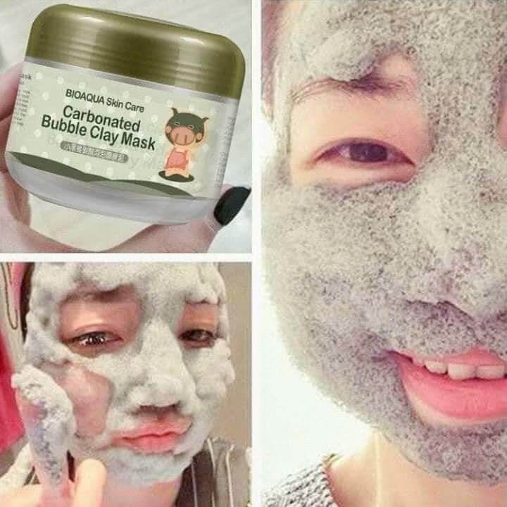 ____ ✴✴Mặt Nạ Sủi Bọt Bì Heo Bioaqua Nội Địa Trung ... ?????????? - Thành Phần: Mask Chiết Xuất Từ Bì Heo Và Than Hoạt Tính Dạng Bùn Có Tác Dụng Làm Sạch Sâu Lỗ Chân Lông Đẩy Bụi Bẩn Từ Bên Trong Da