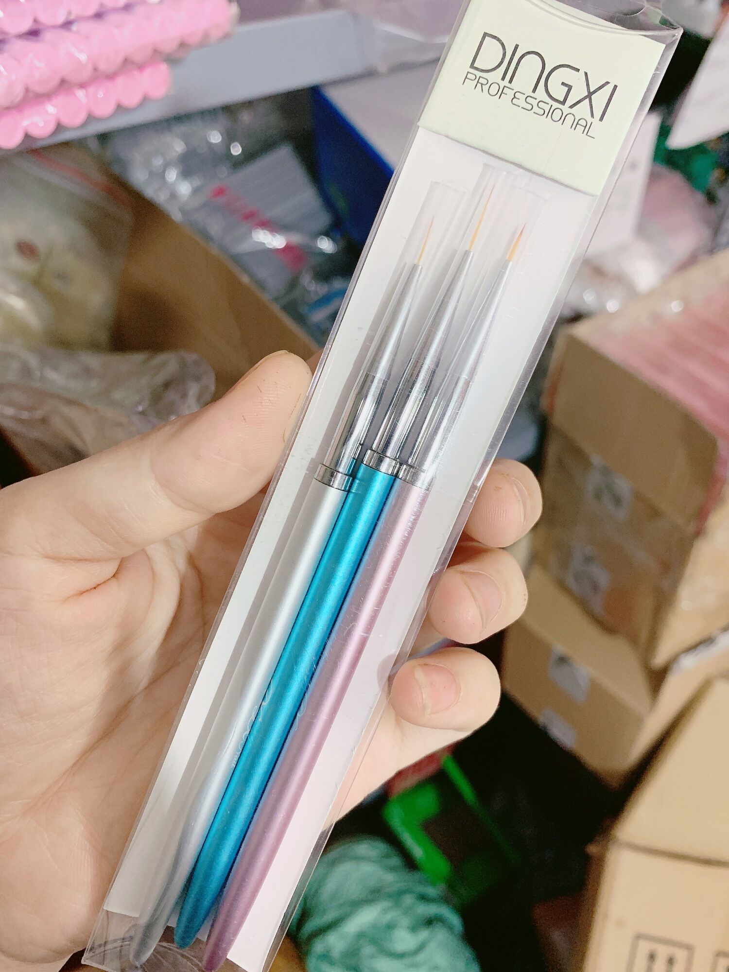 Bộ cọ dingxi 3 cây, bộ cọ nét dingxi, cọ nét dingxi