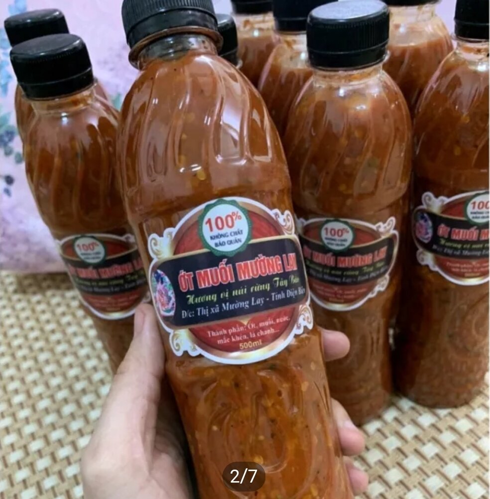 Tương ớt mường lay siêu cay