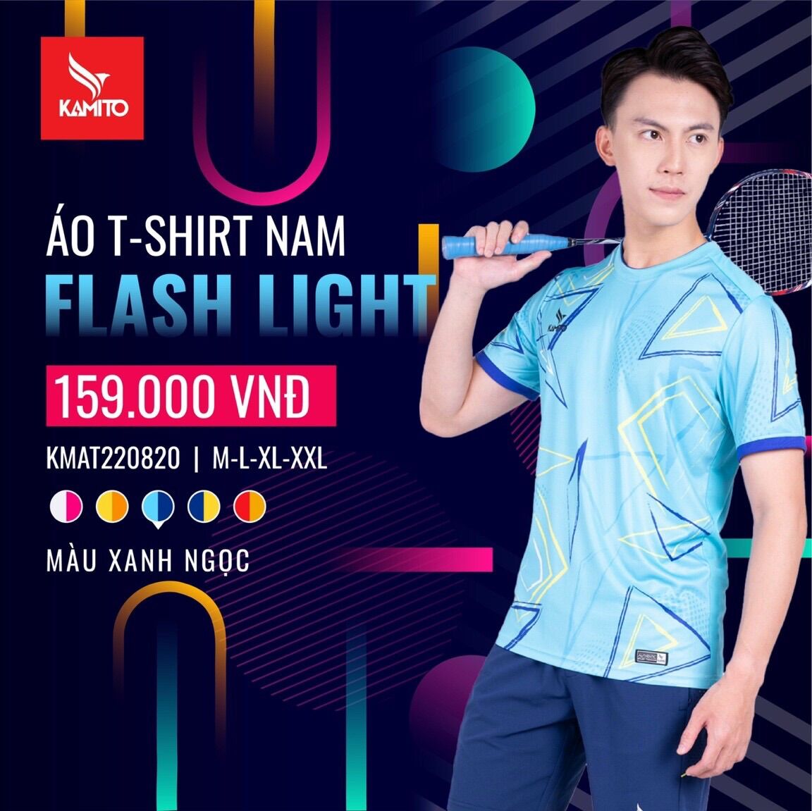 ÁO THỂ THAO NAM KAMITO