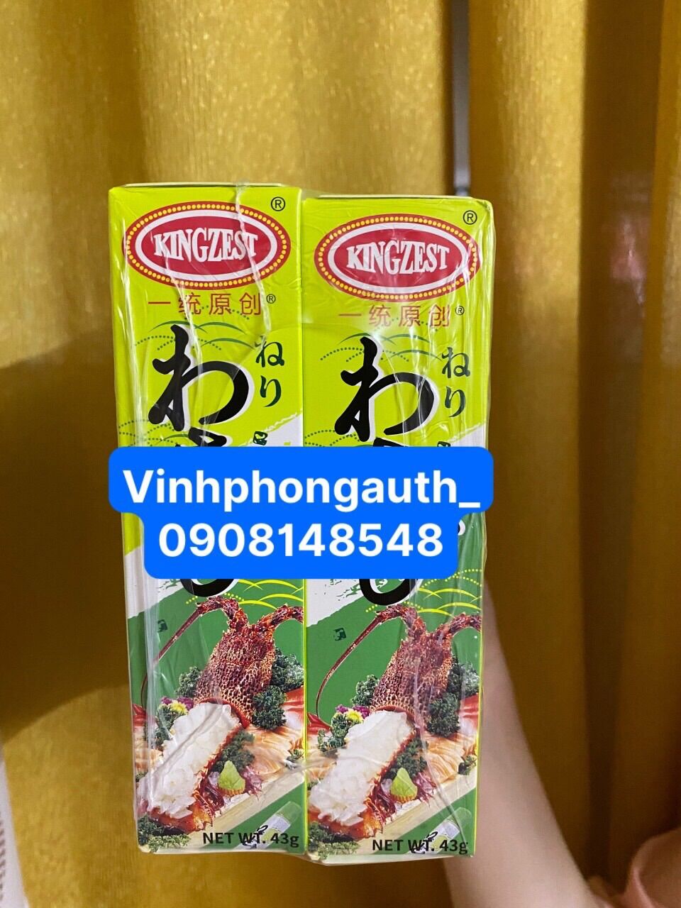 Mù tạt kingzest 43g