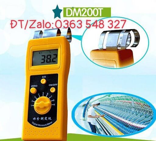 Máy Đo Độ Ẩm Vải DM200T
