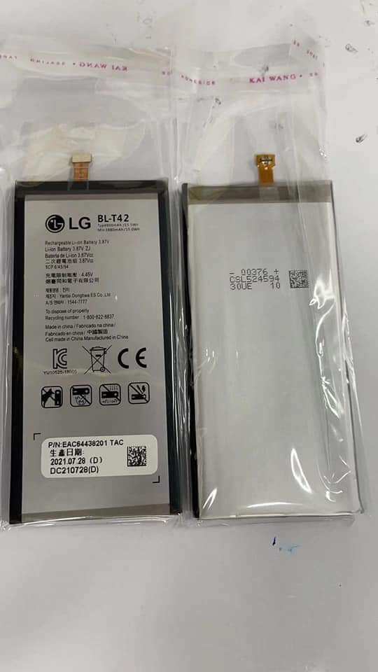 Pin lg v50 thinq / lg v50s thinq / lg g8x thinq , bl-t42, 4000mah