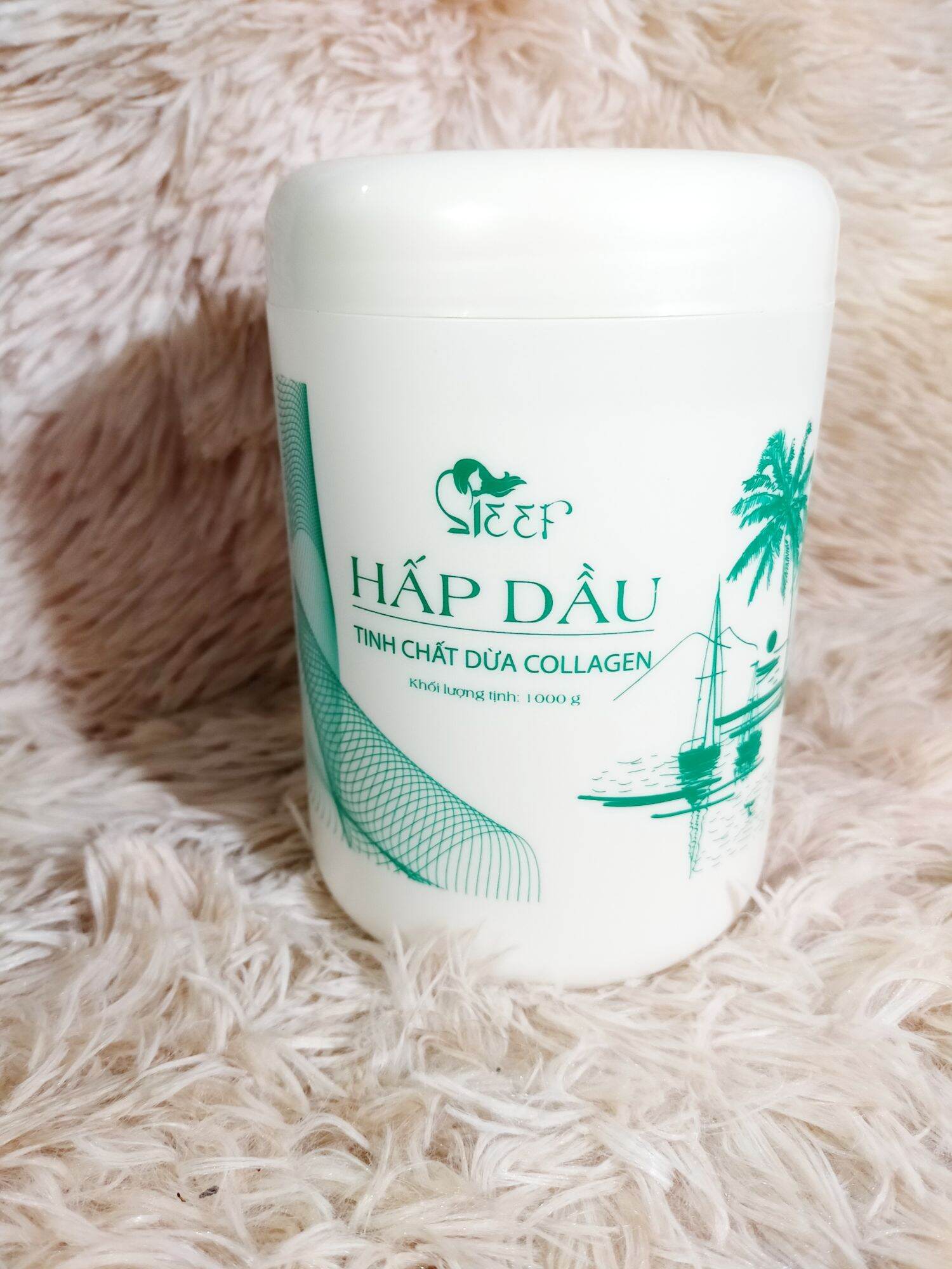 Hấp dầu tinh chất dừa collagen