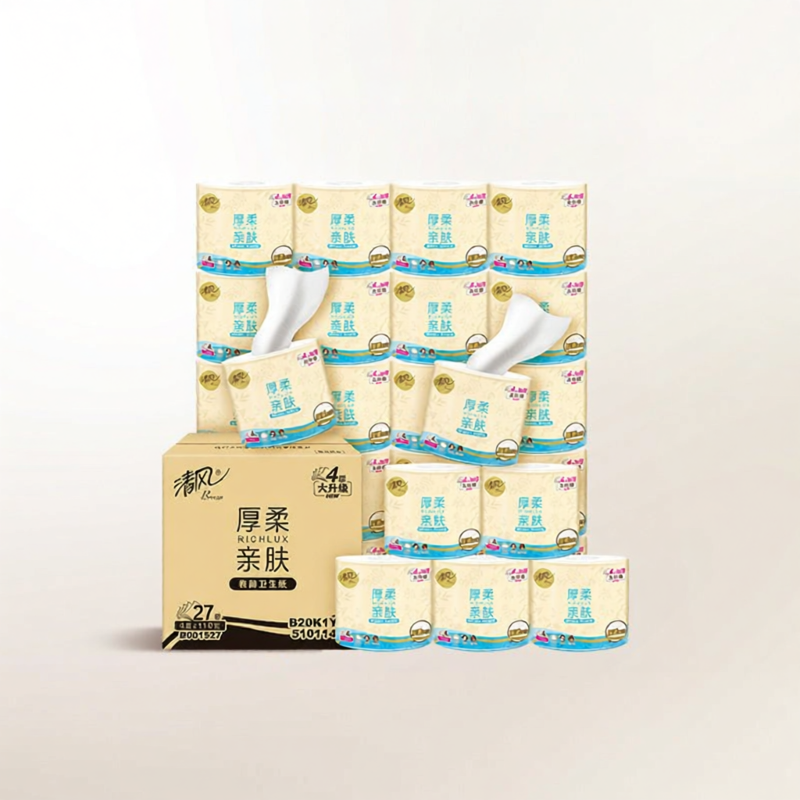 Soft Cloud Toilet Paper 27 Rolls