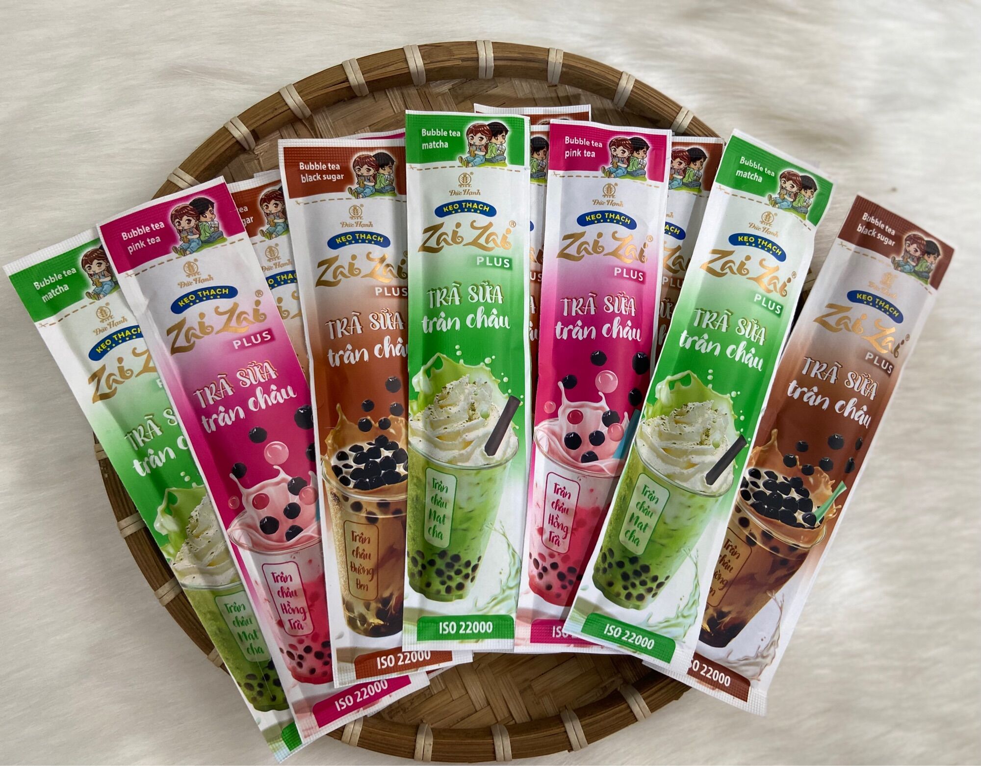 1/2 kg Thạch Zai Zai Trà Sữa Đức Hạnh
