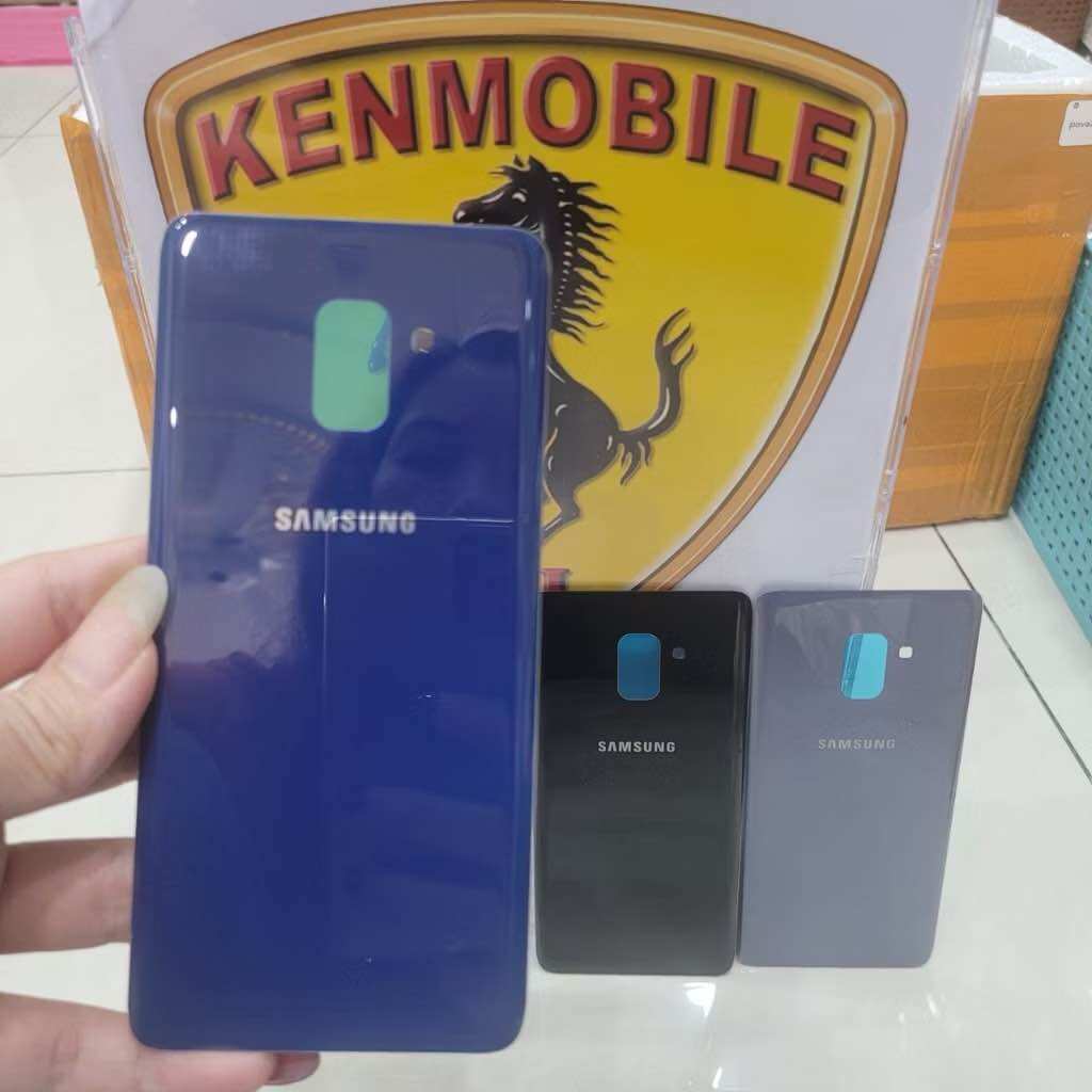 Nắp Lưng Tương Thích SS A8 Plus (2018) / A730, Loại 1 (tặng kèm keo dán)