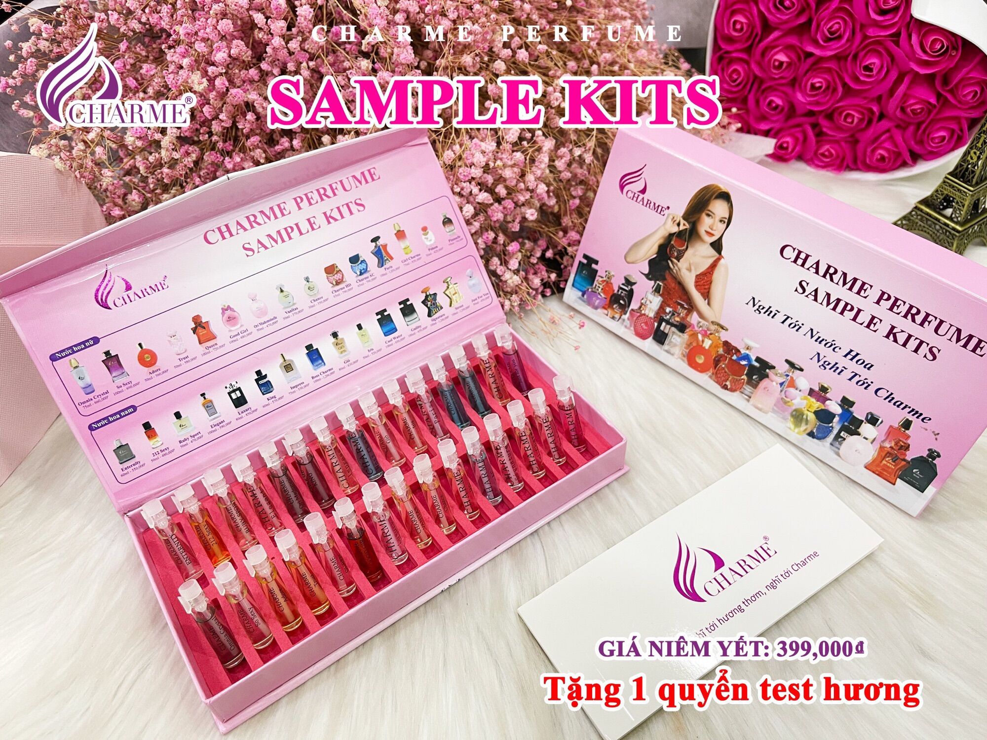 Bộ test nước hoa 30 mùi