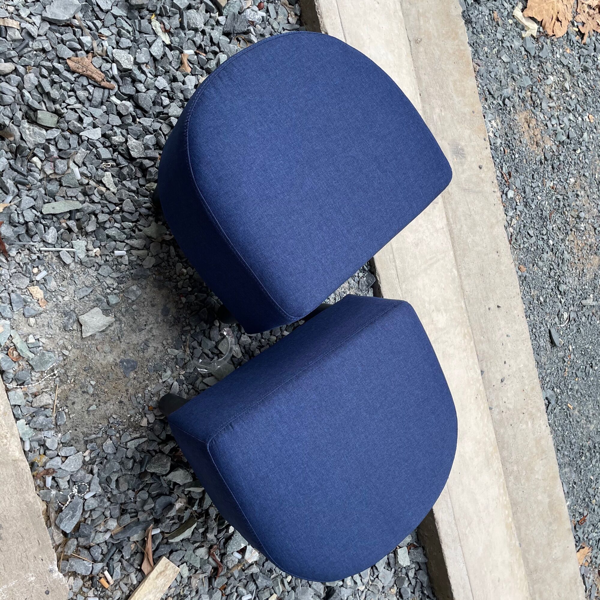 [HCM]Ghế đôn sofa màu Xanh Navy