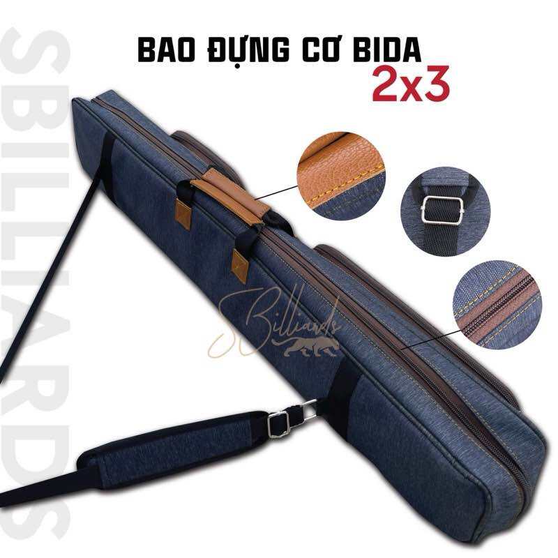 BAO ĐỰNG CƠ BIDA 2X3. BAO VẢI ĐỰNG CƠ BIDA HOT 2024. BAO VẢI ĐỰNG CƠ BIDA CAO CẤP