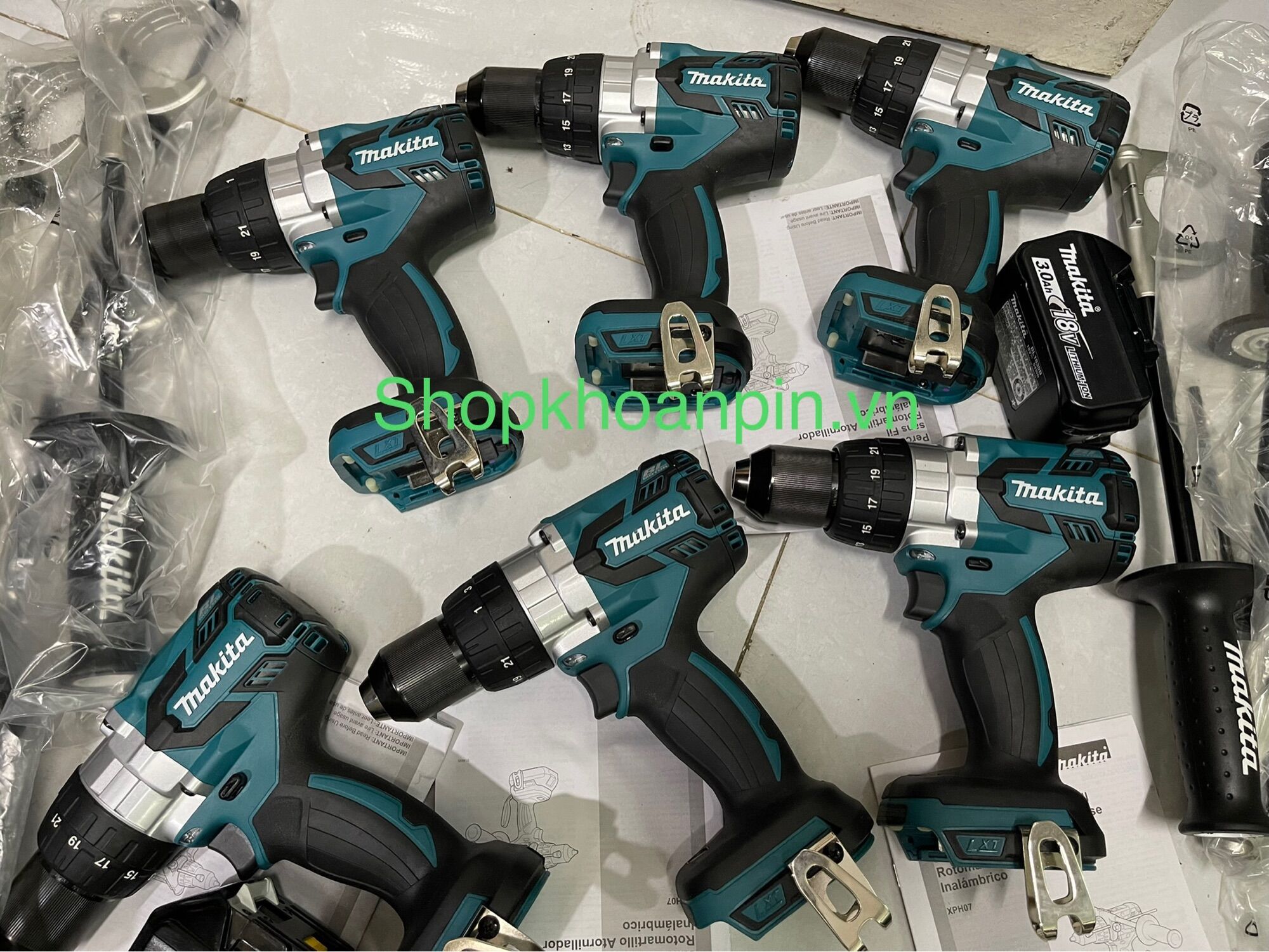 [HCM]máy khoan pin makita xph07