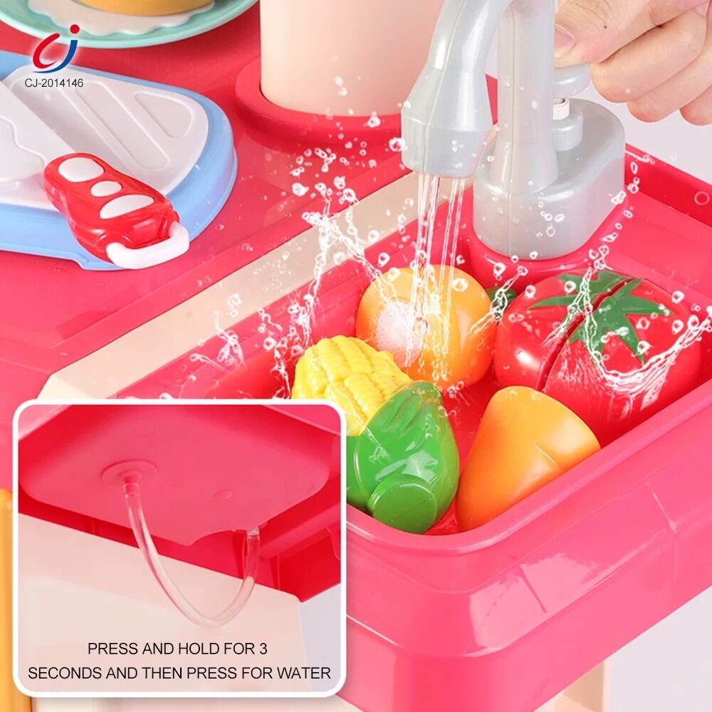 Đồ chơi nấu ăn kệ bếp Home Kitchen 100 cm cho Bé