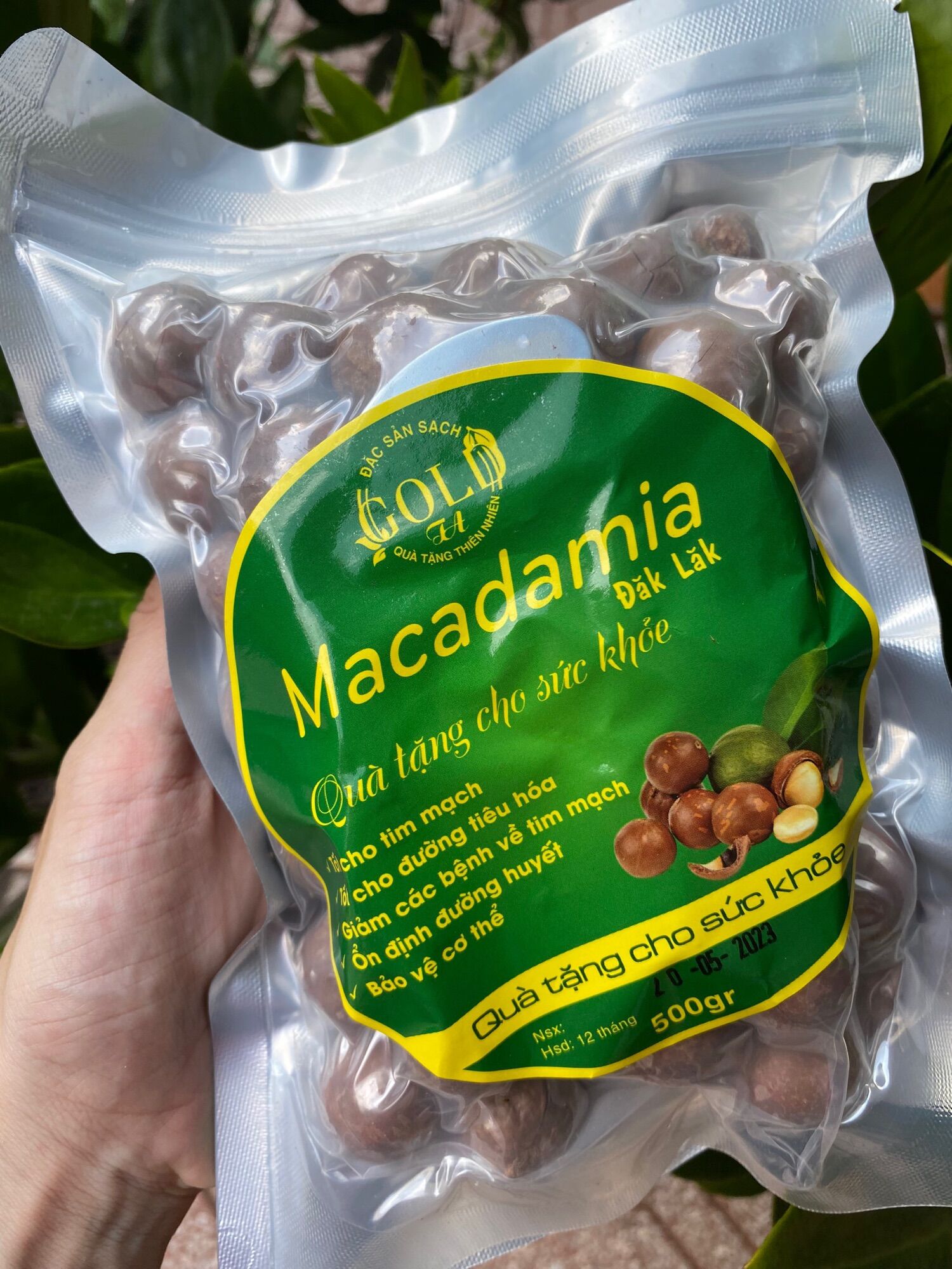 [Size 2.4] 500gram Hạt Macca Nứt Vỏ - Hạt Dinh Dưỡng