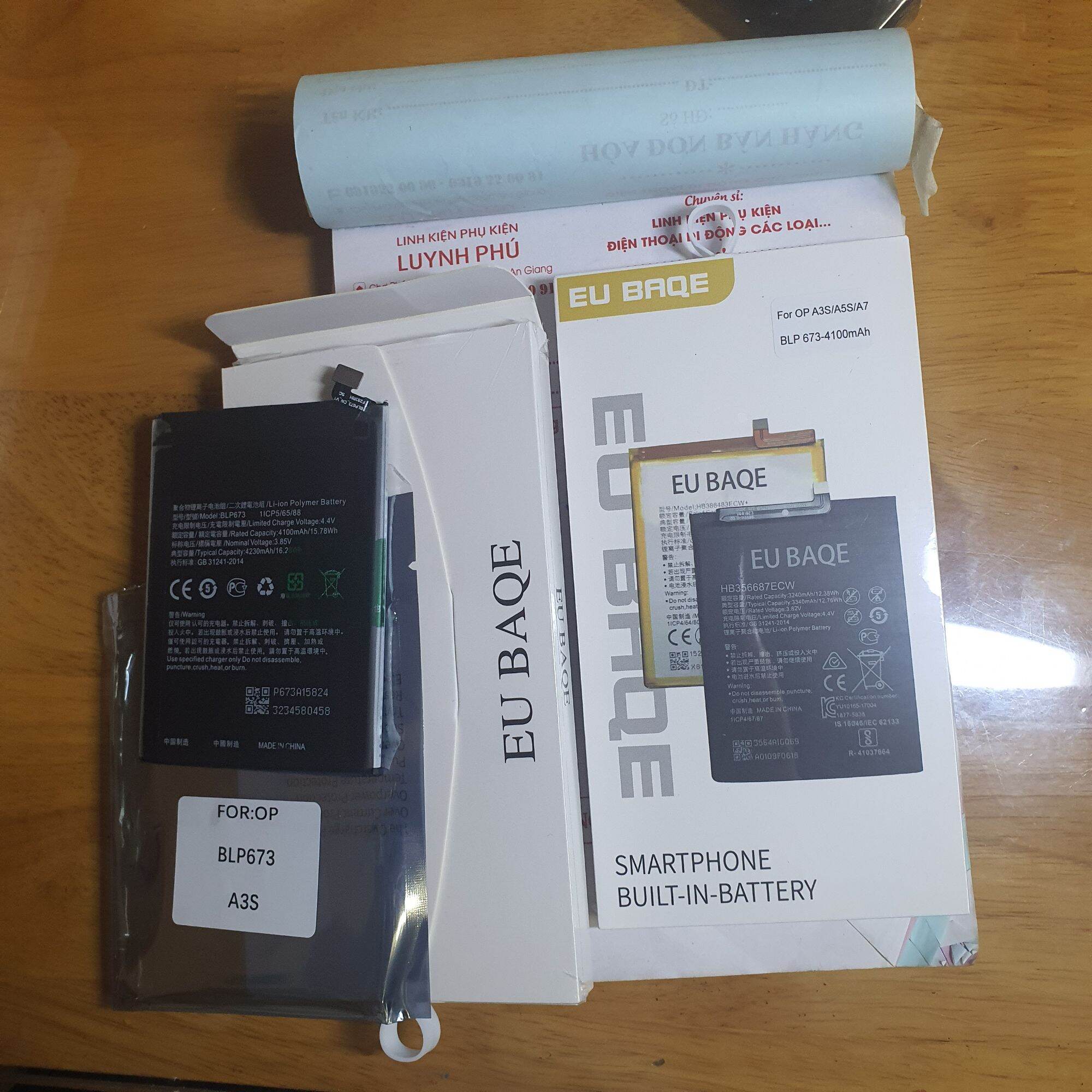 Pin oppo a3s a5s a5 a7 a12 a31 2020 realme c2 blp673 4230mah baqe,pin new