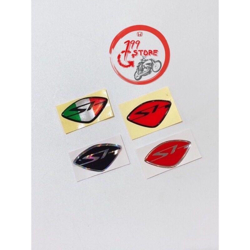 Tem logo sh dạ quang dán mặt nạ honda sh ý 2007 2008 2009 2010 2011 2012 2013 2014 2015 2016 2017 2018 2019 2020 2021