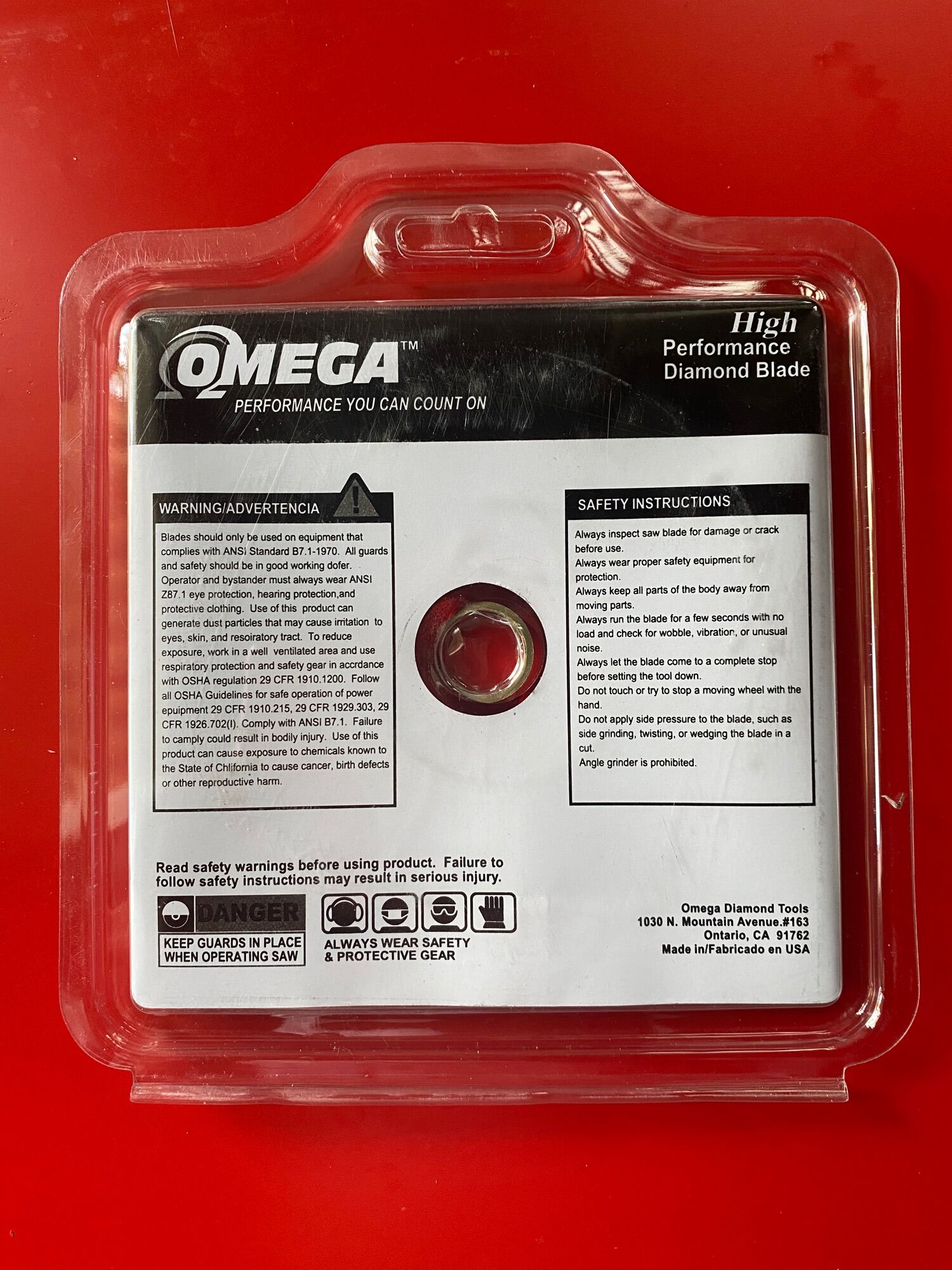 Lưỡi cắt gạch OMEGA