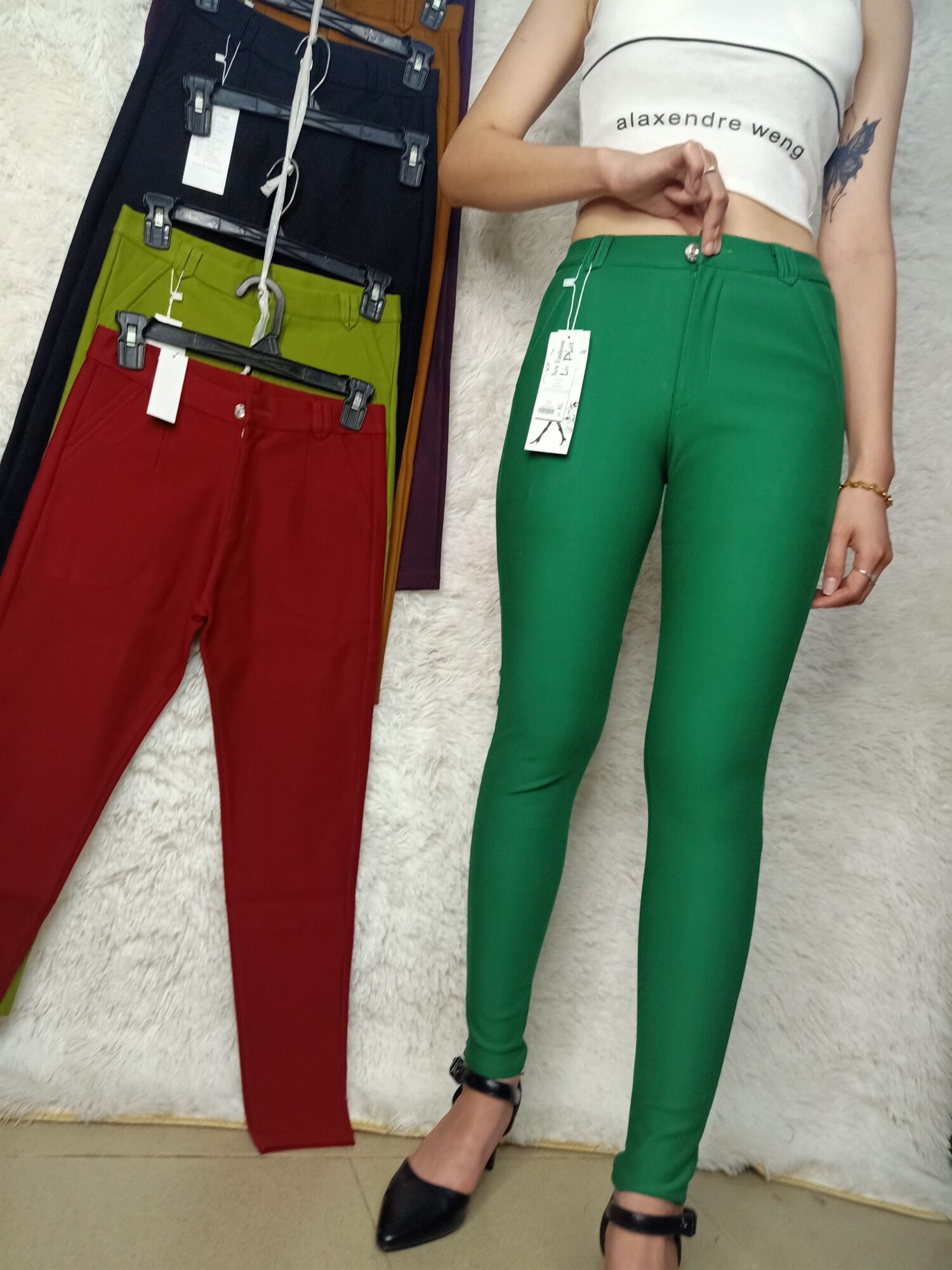 QUẦN COTTON 4 CHIỀU XỊN