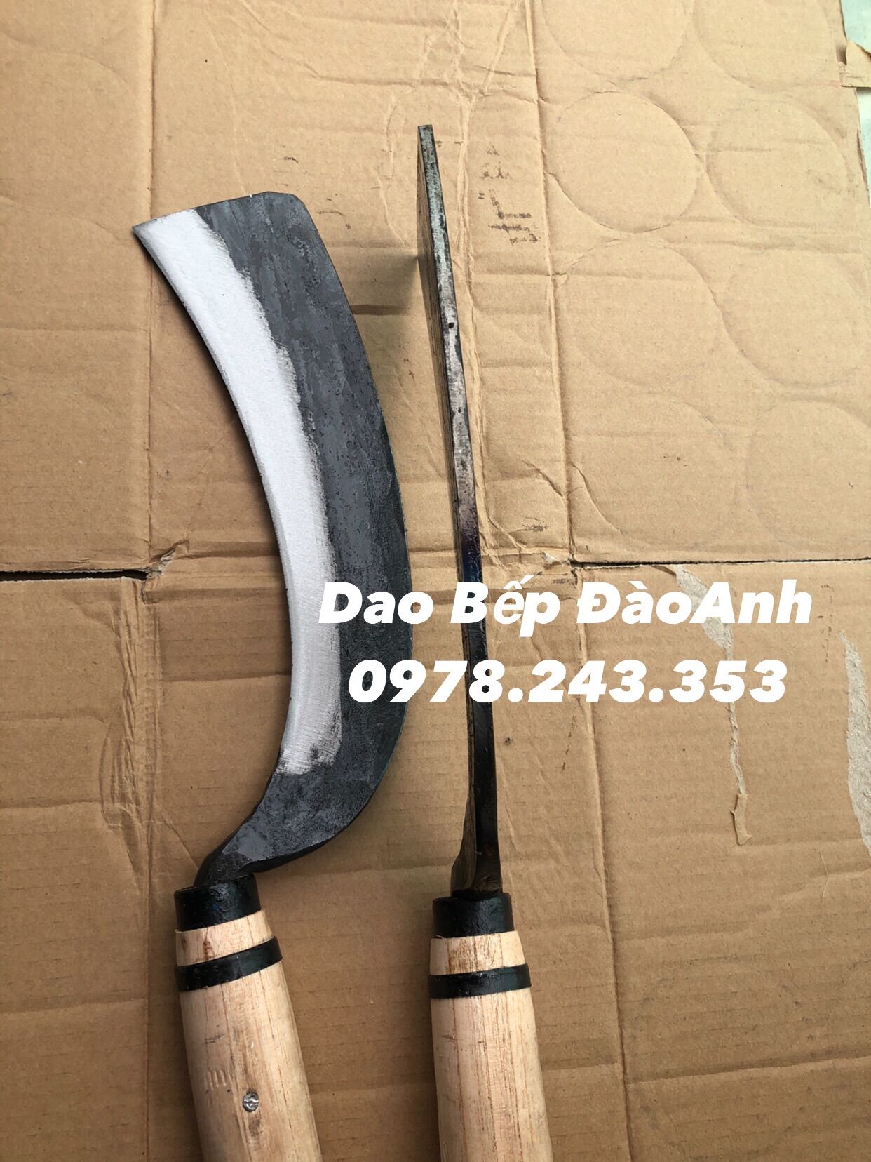 Dao phát cỏ -dao dựa chặt củi chuẩn nhíp xe