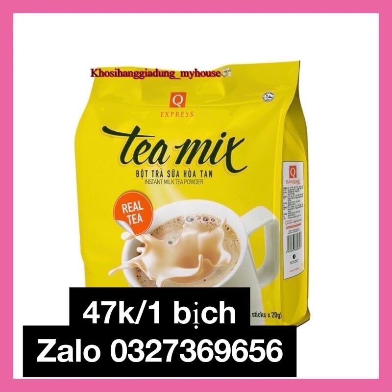 Trà sữa tea mix trần quang bịch 24 gói x20g