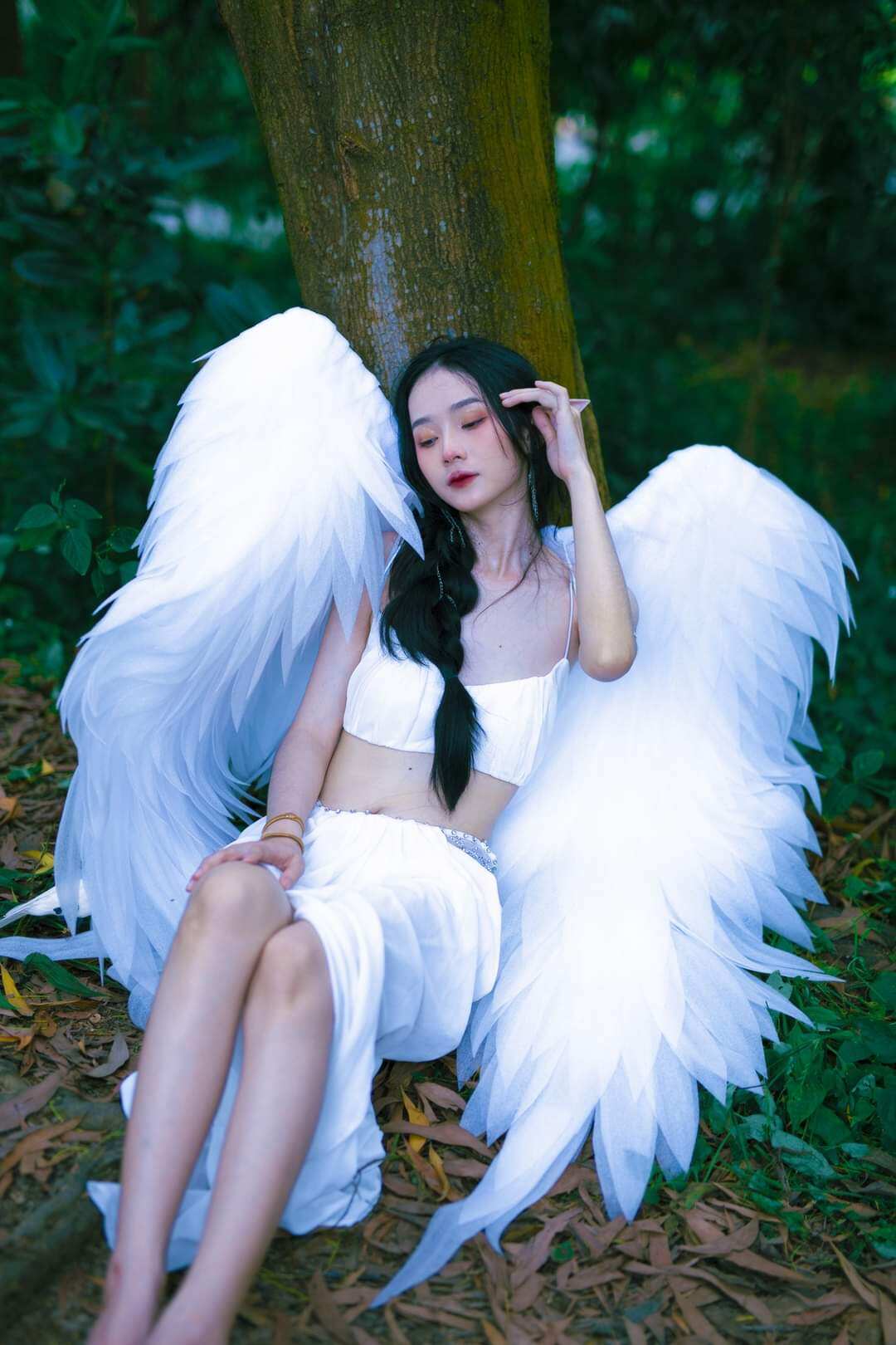 cánh thiên thần dáng xuôi size nhỡ