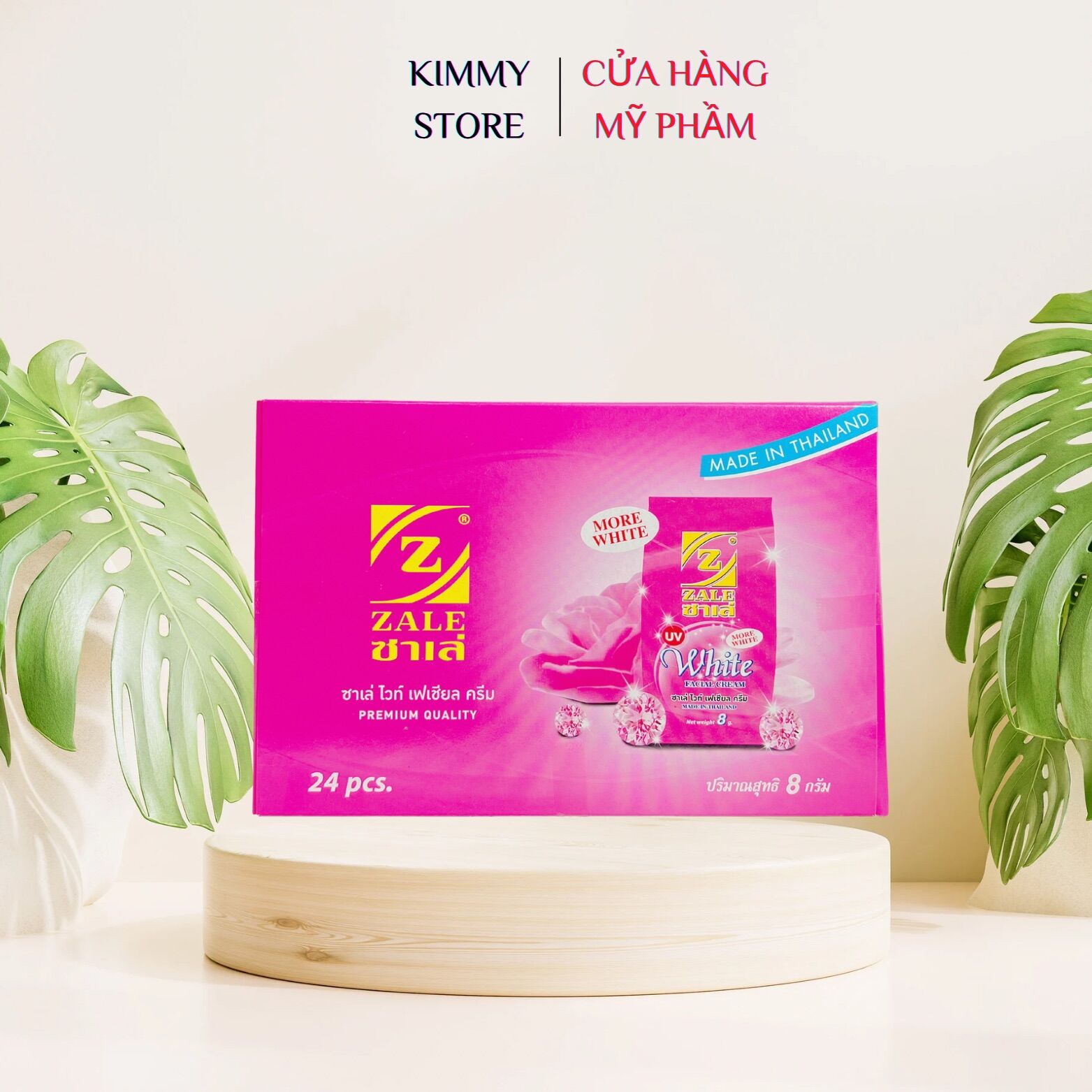 Sỉ lố 24 hộp kem zale vàng facial cream & Sunblock