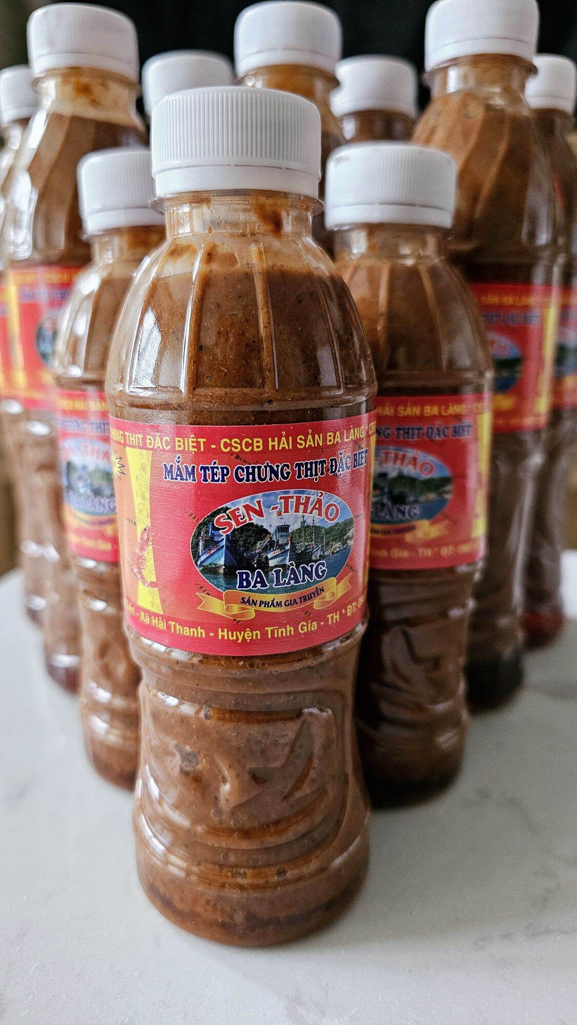 Mắm tép đặc biệt Ba Làng (Thanh Hoá) dùng để chưng thịt/chấm