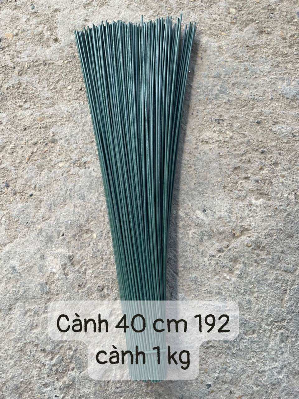Set 20 Cành kẽm 2mm làm hoa handmade 30cm-80cm ngọc thịnh